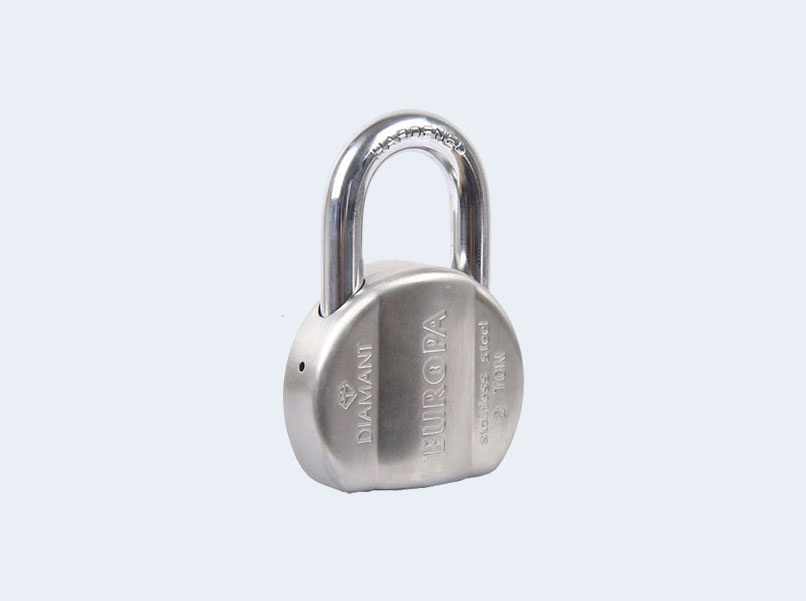 EUROPA L365SS 14PIN DIAMONT PAD LOCK EUROPA L365SS 14PIN DIAMONT PAD LOCK